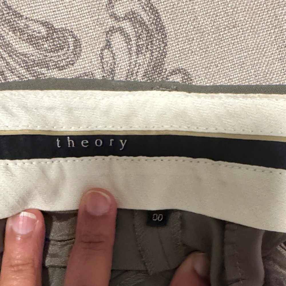 Theory Gray sage pantsuit 00 - Picture 12 of 12